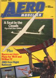 1985 08 Aeromodeller Aug 1985