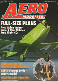 1986 02 Aeromodeller Feb 1986