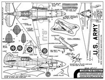 Curtiss P-37 Pursuit solid model