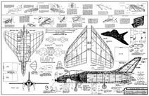 Douglas F4D Skyray 15"