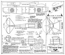 Fokker D.VIII dime scale