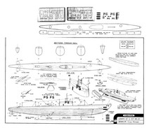 Submarine solid model