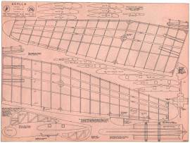 Scylla all wing sailplane  from Aeromodeller Dec 1946