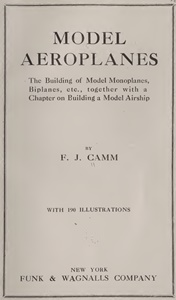 Model Aeroplanes