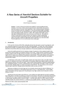 ARA D family of sections for Props