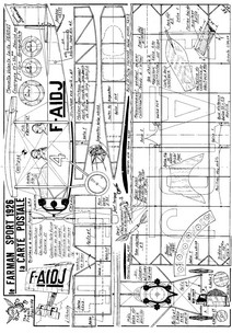 Farman Sport 1926 Le Carte Postale