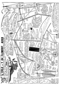 Clement Ader "L' Eole"