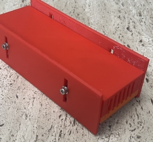 Tilted sanding block