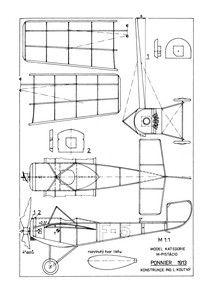 Ponnier monoplane 1913